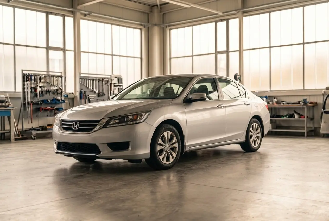 Car after repair — flawless finish